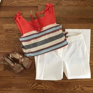 J. Crew Teddie Crop Pants Size 6